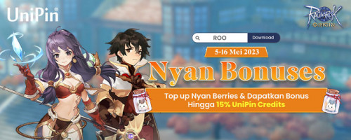 Cuan Setiap Hari! Top up Nyan Berry di UniPin, Dapatkan Total Hingga 120.000 UniPin Credits